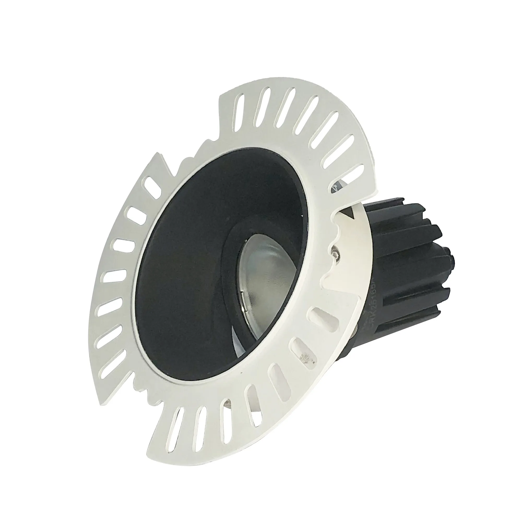 DM202575  Basy 15 Philips Powered 15W 3000K 890lm 24° CRI>90 LED Engine, 250mA White Fixed Recessed Spotlight, IP20